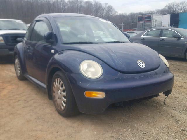 3VWBC21C4YM431838 - 2000 VOLKSWAGEN NEW BEETLE ლურჯი ფოტო 1