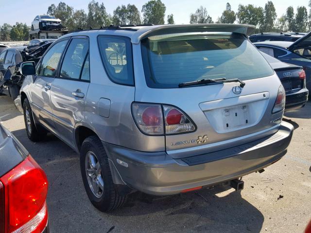 JT6HF10U4X0036429 - 1999 LEXUS RX 300 SILVER photo 3