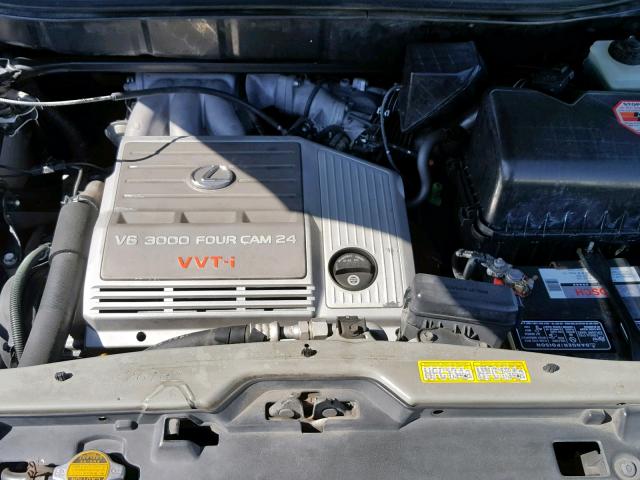 JT6HF10U4X0036429 - 1999 LEXUS RX 300 SILVER photo 7