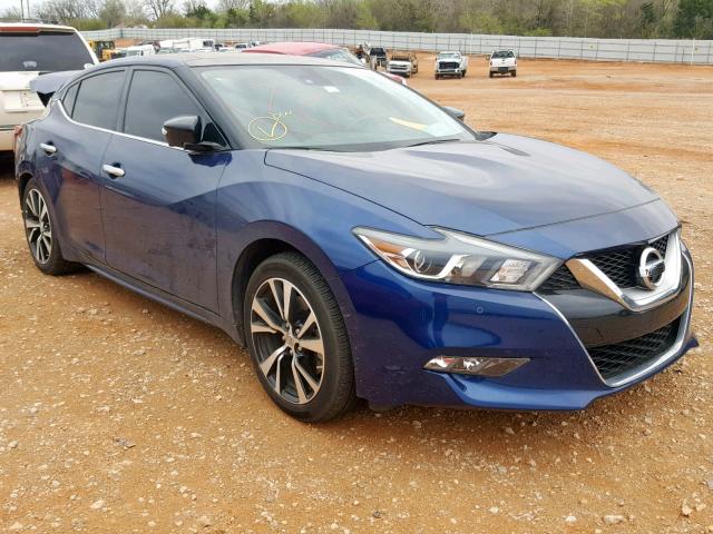 1N4AA6AP9HC450097 - 2017 NISSAN MAXIMA 3.5 BLUE photo 2