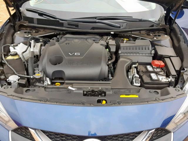 1N4AA6AP9HC450097 - 2017 NISSAN MAXIMA 3.5 BLUE photo 7