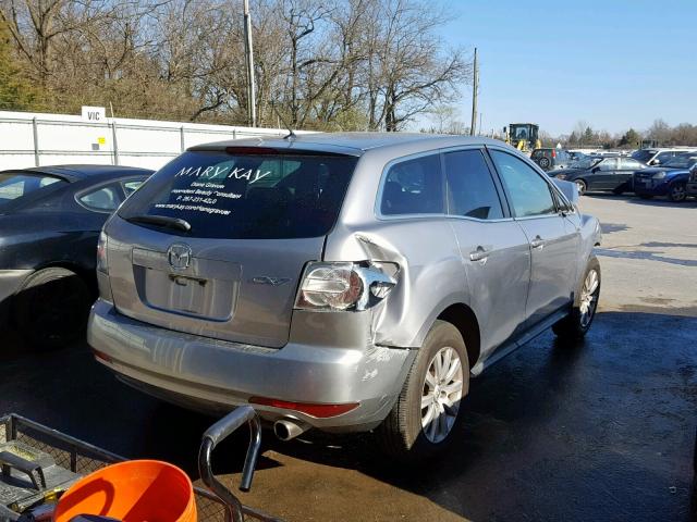 JM3ER2WM6A0302337 - 2010 MAZDA CX-7 GRAY photo 4