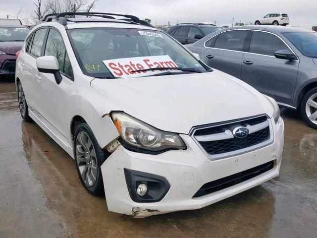 JF1GPAU68D2800530 - 2013 SUBARU IMPREZA SP WHITE photo 1