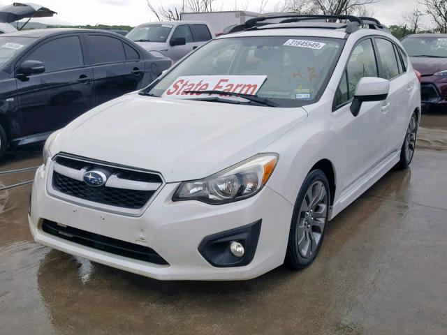 JF1GPAU68D2800530 - 2013 SUBARU IMPREZA SP WHITE photo 2