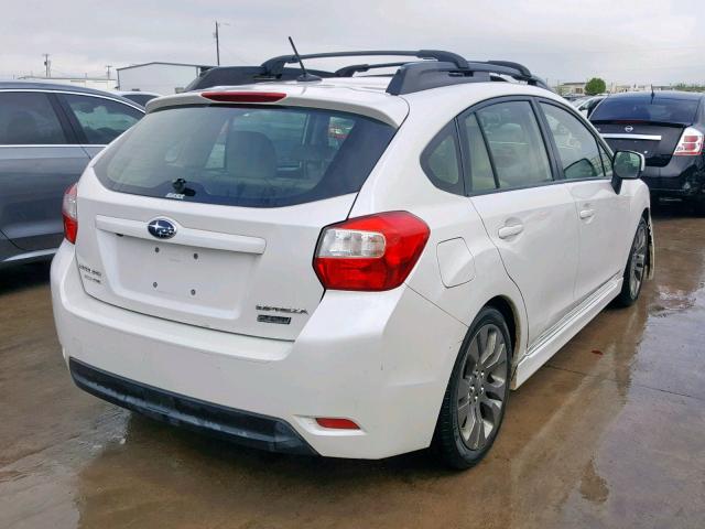 JF1GPAU68D2800530 - 2013 SUBARU IMPREZA SP WHITE photo 4