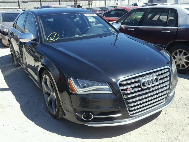 WAUD2AFD6EN011152 - 2014 AUDI S8 QUATTRO GRAY photo 1