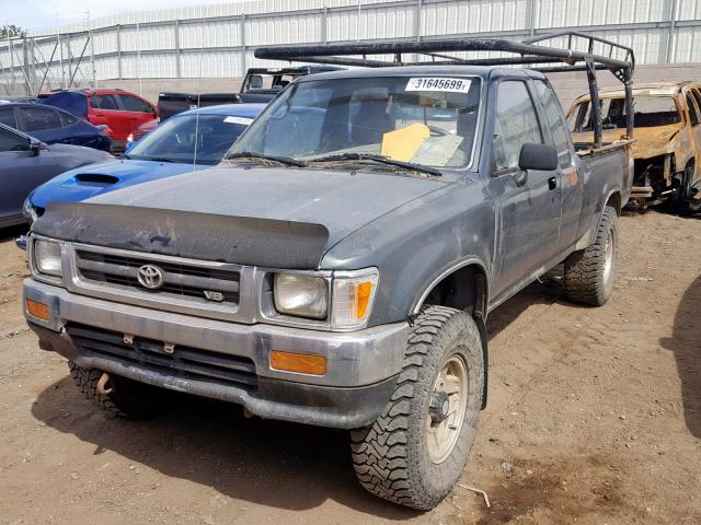 JT4VN13DXP5118209 - 1993 TOYOTA PICKUP 1/2 GREEN photo 2