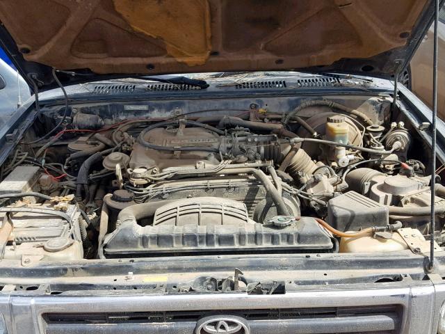 JT4VN13DXP5118209 - 1993 TOYOTA PICKUP 1/2 GREEN photo 7