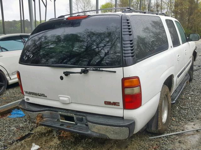 3GKFK16Z02G358864 - 2002 GMC YUKON XL K WHITE photo 4