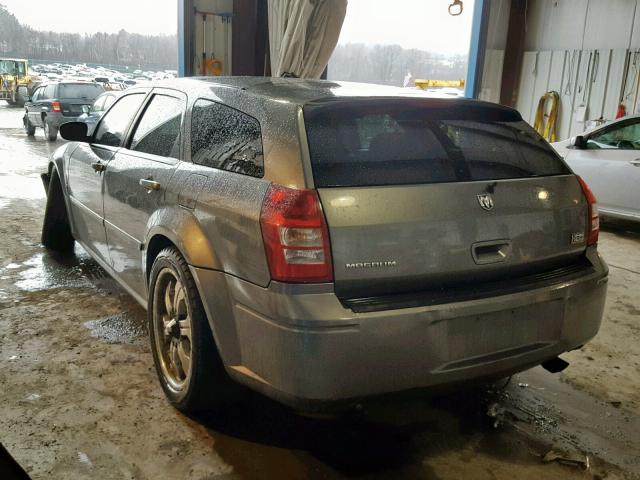 2D4FV48V15H556973 - 2005 DODGE MAGNUM SXT GRAY photo 3