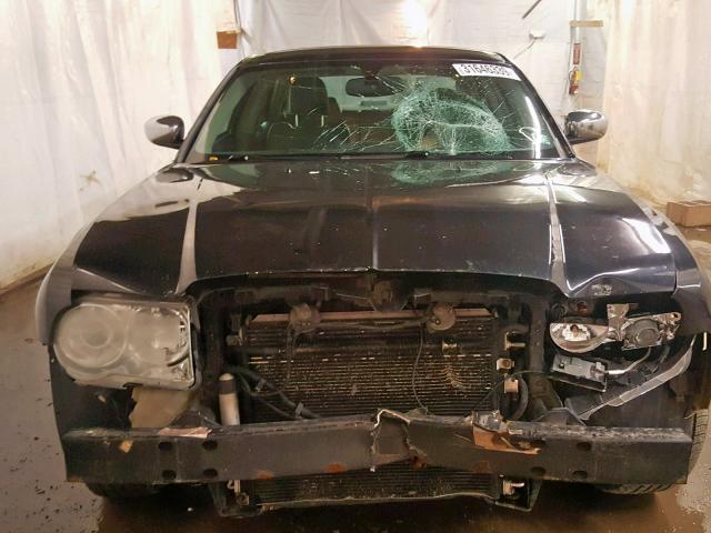 2C3LK63H86H102683 - 2006 CHRYSLER 300C BLACK photo 9