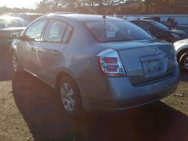 3N1AB61E88L764093 - 2008 NISSAN SENTRA 2.0 GRAY photo 3