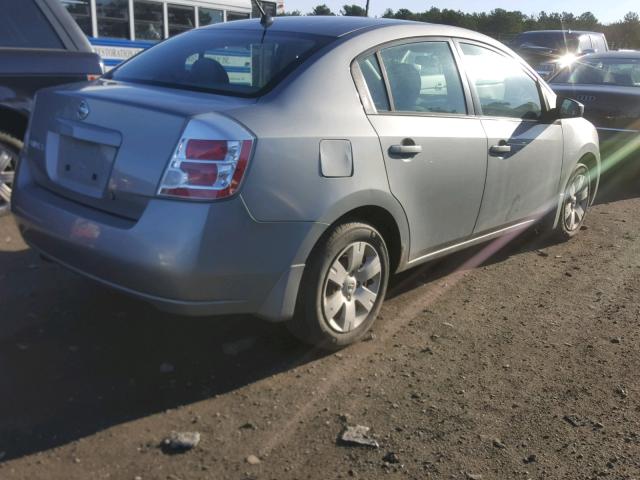 3N1AB61E88L764093 - 2008 NISSAN SENTRA 2.0 GRAY photo 4