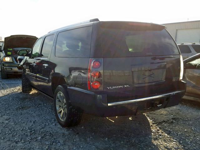 1GKFK66838J156693 - 2008 GMC YUKON XL D CHARCOAL photo 3