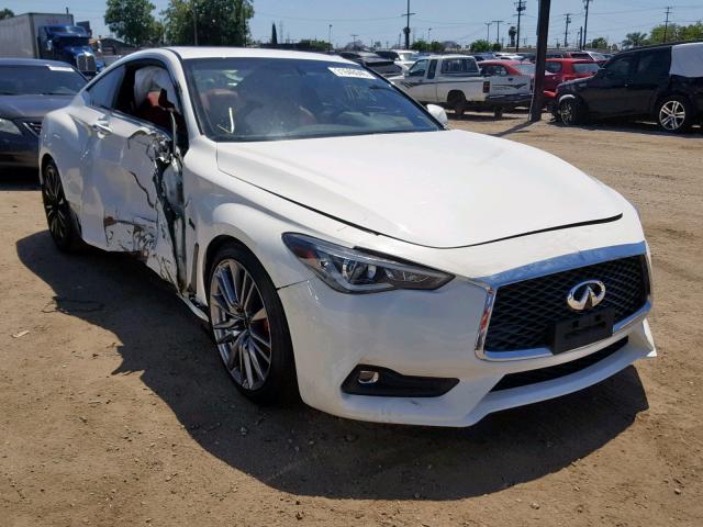 JN1FV7EK1HM610995 - 2017 INFINITI Q60 RED SP WHITE photo 1