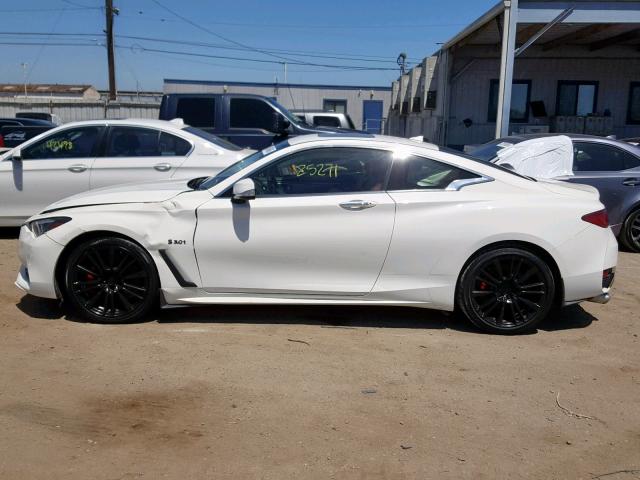 JN1FV7EK1HM610995 - 2017 INFINITI Q60 RED SP WHITE photo 9