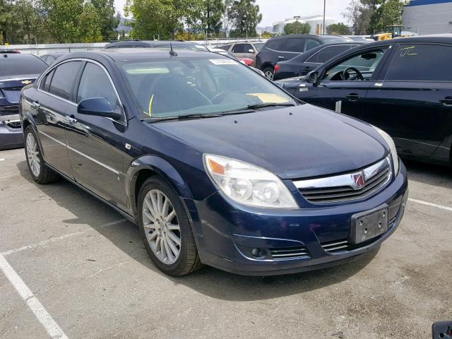 1G8ZV57787F141053 - 2007 SATURN AURA XR BLUE photo 1