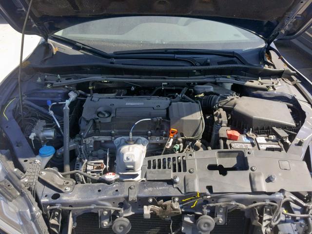 1HGCR2F83GA062428 - 2016 HONDA ACCORD EXL BLUE photo 7