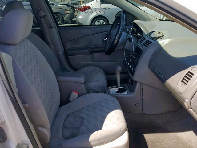 1G1ZT62815F102618 - 2005 CHEVROLET MALIBU MAX 白色 照片 5