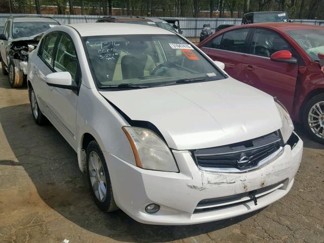 3N1AB6AP6AL629346 - 2010 NISSAN SENTRA 2.0 WHITE photo 1