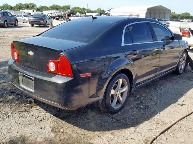 1G1ZC5EU8BF272554 - 2011 CHEVROLET MALIBU 1LT 黑色 照片 4