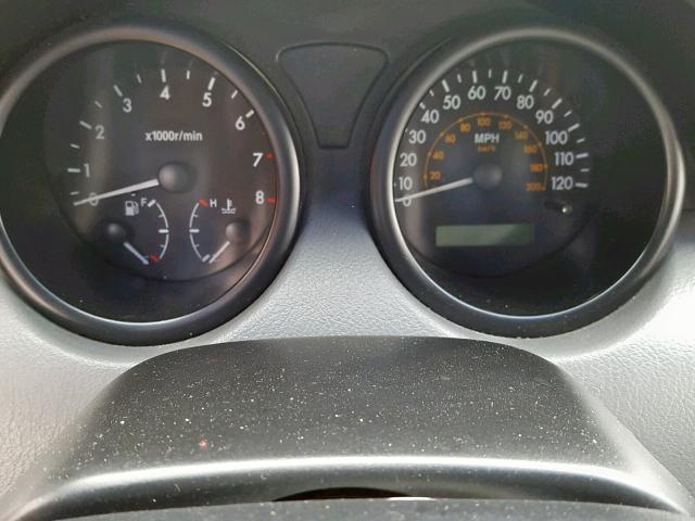 KL1TD62605B407194 - 2005 CHEVROLET AVEO BASE წითელი ფოტო 8