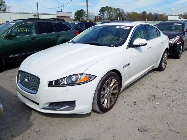 SAJWA0E7XD8S68883 - 2013 JAGUAR jaguar xf  photo 2