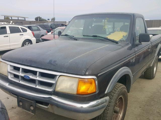 1FTCR11X7RPB75810 - 1994 FORD RANGER BLUE photo 2