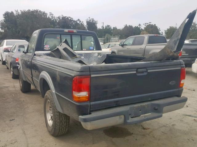 1FTCR11X7RPB75810 - 1994 FORD RANGER BLUE photo 3