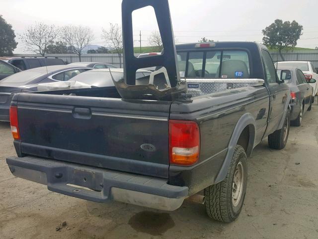 1FTCR11X7RPB75810 - 1994 FORD RANGER BLUE photo 4