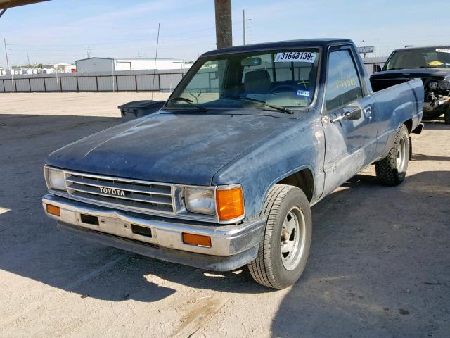 JT4RN50R5J5155751 - 1988 TOYOTA PICKUP 1/2 BLUE photo 2