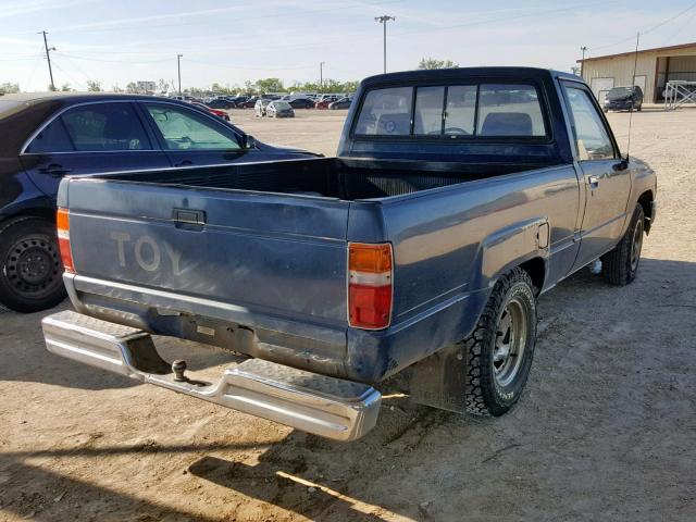 JT4RN50R5J5155751 - 1988 TOYOTA PICKUP 1/2 BLUE photo 4