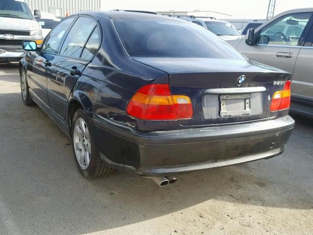 WBAAZ33445KW76549 - 2005 BMW 325 IS SUL BLUE photo 3