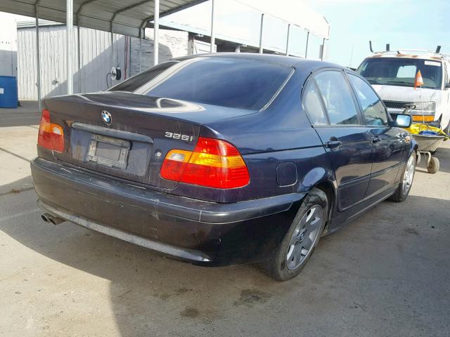 WBAAZ33445KW76549 - 2005 BMW 325 IS SUL BLUE photo 4