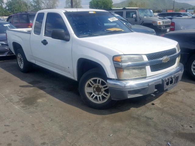 1GCCS199878202742 - 2007 CHEVROLET COLORADO WHITE photo 1