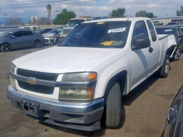 1GCCS199878202742 - 2007 CHEVROLET COLORADO WHITE photo 2