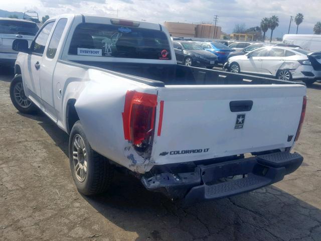 1GCCS199878202742 - 2007 CHEVROLET COLORADO WHITE photo 3