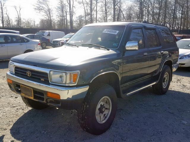 JT3VN39WXS8080514 - 1995 TOYOTA 4RUNNER VN GREEN photo 2