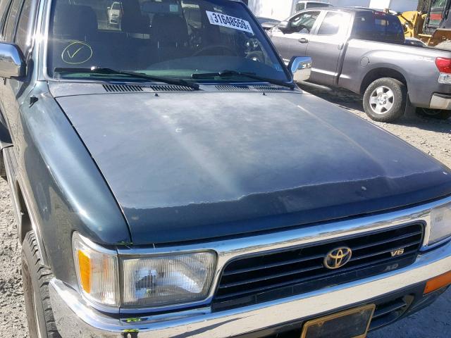 JT3VN39WXS8080514 - 1995 TOYOTA 4RUNNER VN GREEN photo 9