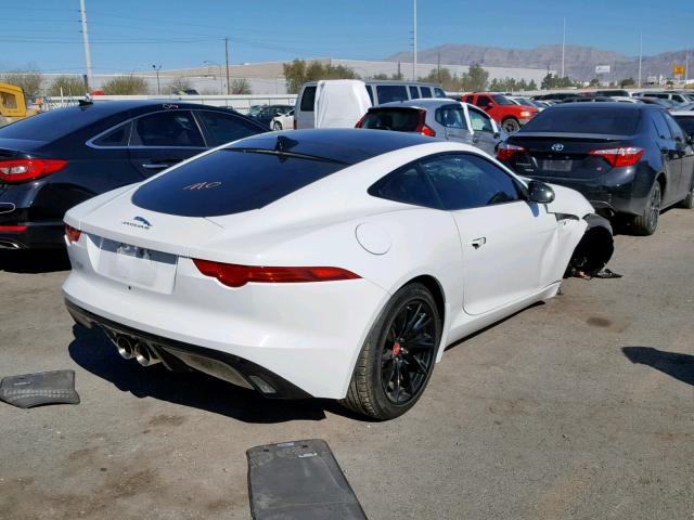 SAJWA6ATXG8K32167 - 2016 JAGUAR F-TYPE WHITE photo 4