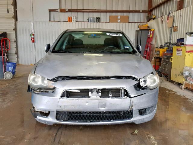 JA3AU26U08U035915 - 2008 MITSUBISHI LANCER ES SILVER photo 9