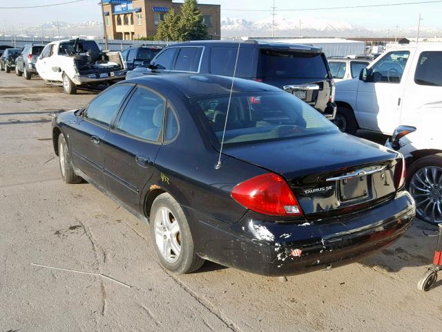 1FAFP56S1YG182232 - 2000 FORD TAURUS SEL GRAY photo 3