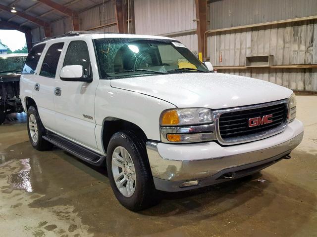 1GKEC13TX1R158596 - 2001 GMC YUKON WHITE photo 1