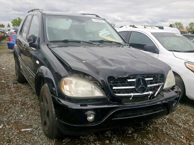 4JGAB74E1YA219290 - 2000 MERCEDES-BENZ ML 55 BLACK photo 1