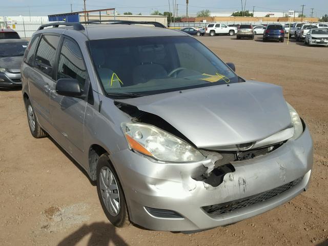 5TDZA23C66S523678 - 2006 TOYOTA SIENNA CE SILVER photo 1