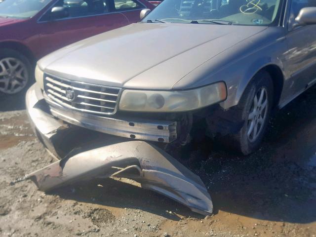 1G6KS54Y13U264327 - 2003 CADILLAC SEVILLE SL GOLD photo 9