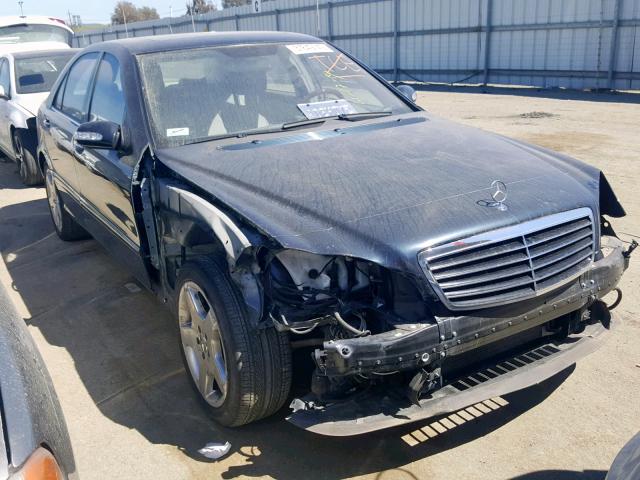 WDBNG75J84A416940 - 2004 MERCEDES-BENZ S 500 BLUE photo 1