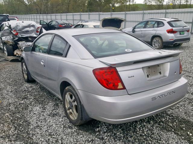 1G8AW14F44Z115526 - 2004 SATURN ION LEVEL SILVER photo 3