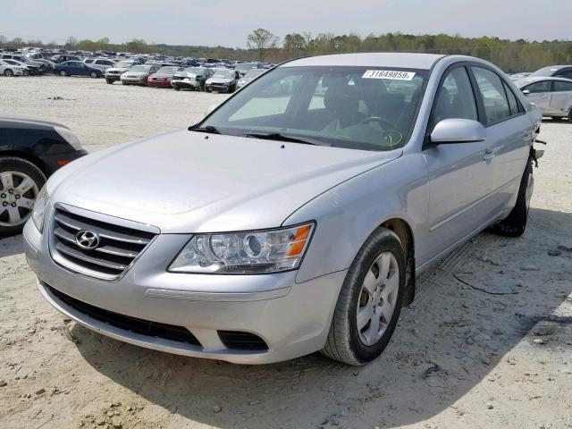 5NPET4ACXAH644929 - 2010 HYUNDAI SONATA GLS GRAY photo 2