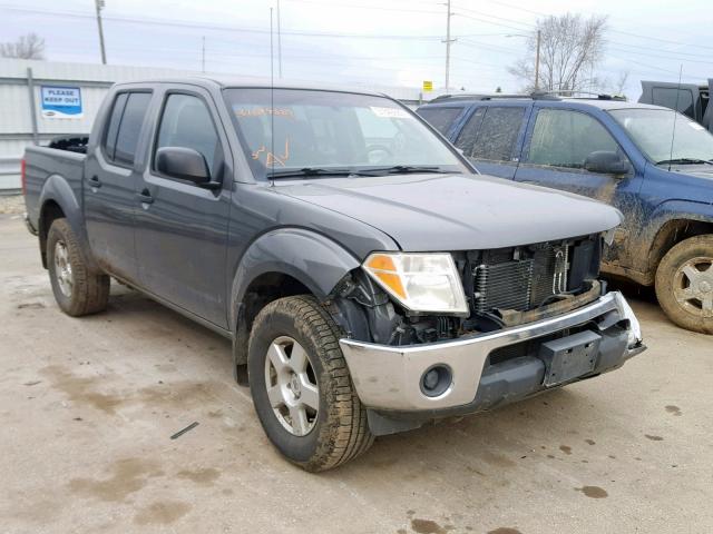 1N6AD07W08C406788 - 2008 NISSAN FRONTIER C GRAY photo 1